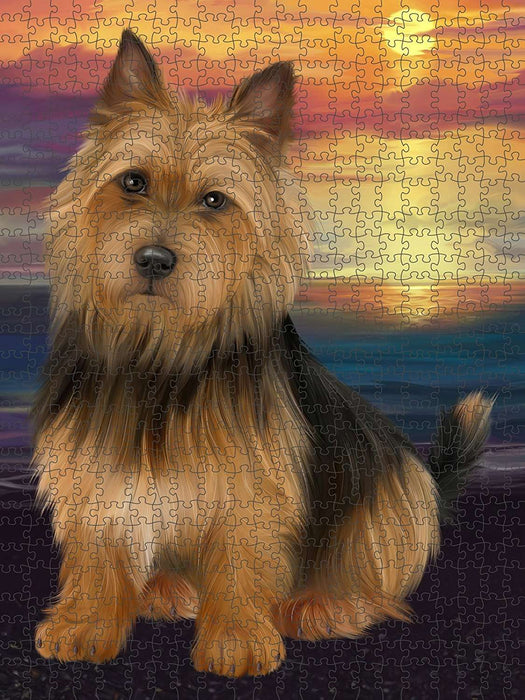 Australian Terrier Dog Puzzle with Photo Tin PUZL49275 (551 pc.)