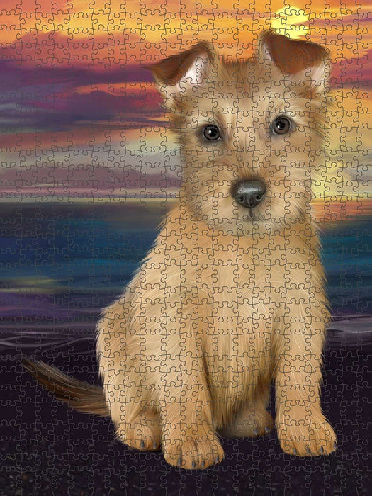 Australian Terrier Dog Puzzle with Photo Tin PUZL49281 (300 pc.)