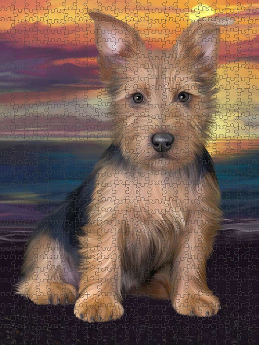 Australian Terrier Dog Puzzle with Photo Tin PUZL49287 (300 pc.)