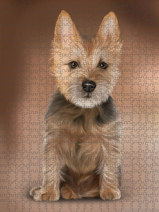 Australian Terrier Dog Puzzle with Photo Tin PUZL49290 (300 pc.)