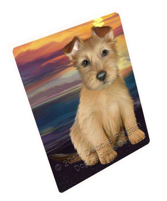 Australian Terrier Dog Tempered Cutting Board C49269