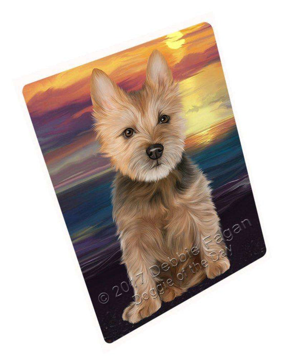 Australian Terrier Dog Tempered Cutting Board C49272