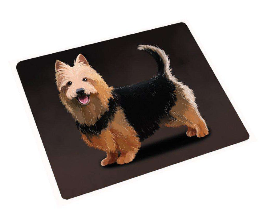 Australian Terrier Dog Tempered Cutting Board