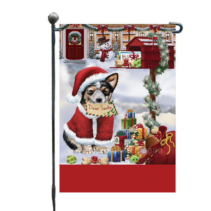 Personalized Happy Holidays Mailbox Australian Cattle Dog Christmas Custom Garden Flags GFLG-DOTD-A59886