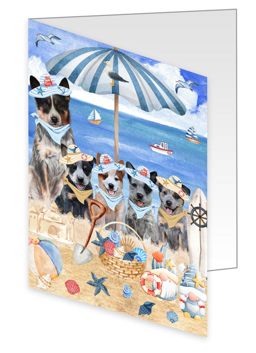 Australian Cattle Greeting Cards & Note Cards: Explore a Variety of Designs, Custom, Personalized, Invitation Card with Envelopes, Gift for Dog and Pet Lovers