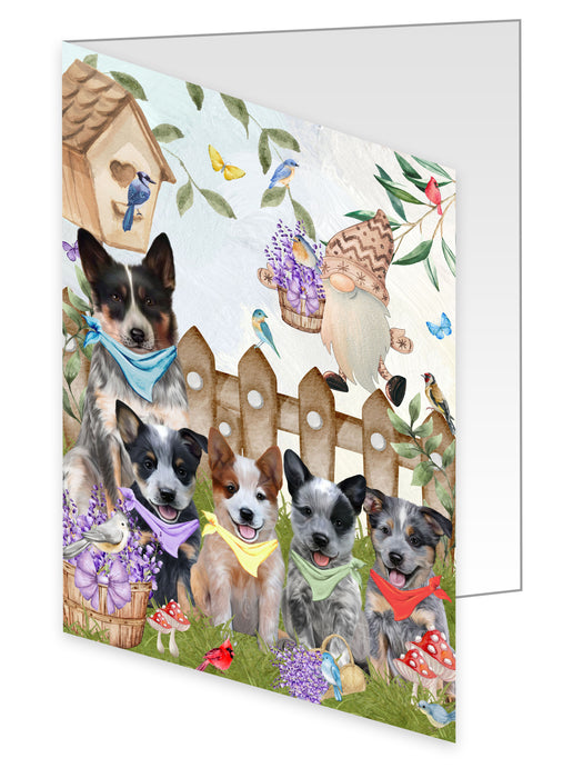 Australian Cattle Greeting Cards & Note Cards with Envelopes: Explore a Variety of Designs, Custom, Invitation Card Multi Pack, Personalized, Gift for Pet and Dog Lovers