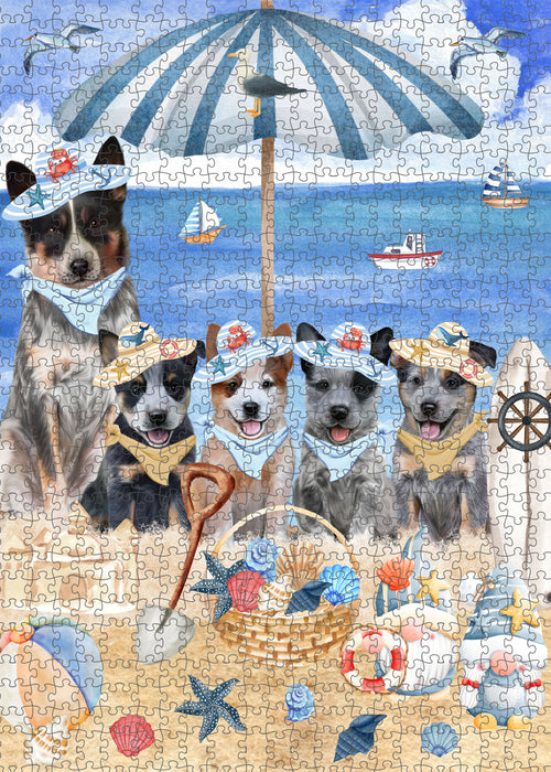 Australian Cattle Jigsaw Puzzle: Explore a Variety of Designs, Interlocking Puzzles Games for Adult, Custom, Personalized, Gift for Dog and Pet Lovers