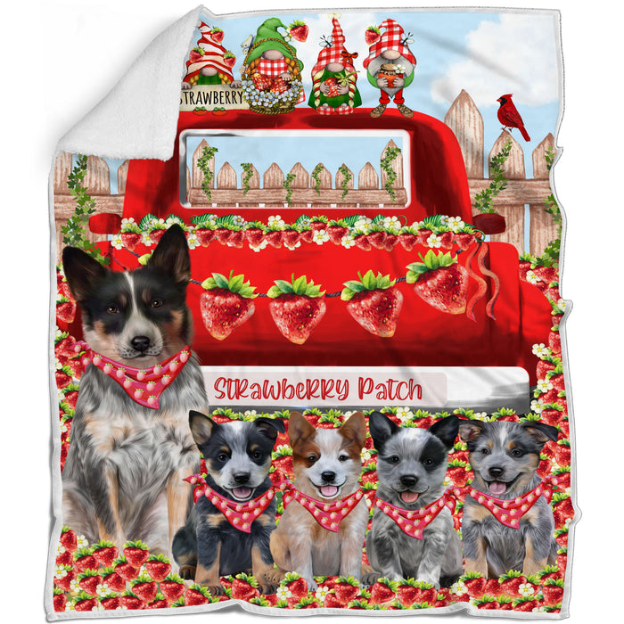 Australian Cattle Blanket: Explore a Variety of Designs, Personalized, Custom Bed Blankets, Cozy Sherpa, Fleece and Woven, Dog Gift for Pet Lovers