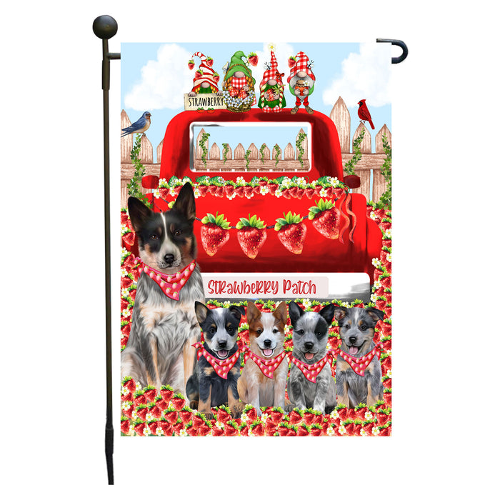 Australian Cattle Dogs Garden Flag: Explore a Variety of Custom Designs, Double-Sided, Personalized, Weather Resistant, Garden Outside Yard Decor, Dog Gift for Pet Lovers