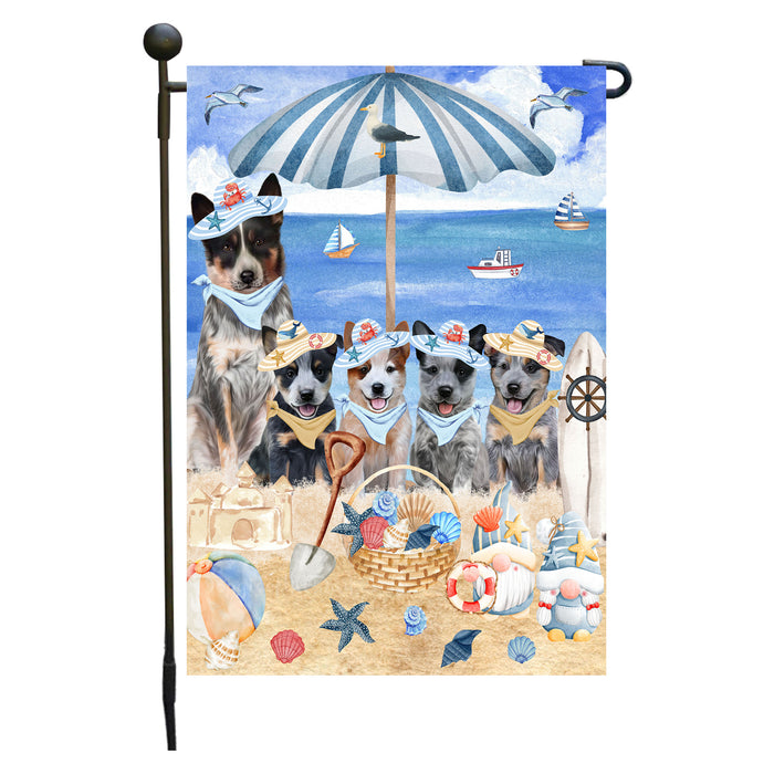 Australian Cattle Dogs Garden Flag, Double-Sided Outdoor Yard Garden Decoration, Explore a Variety of Designs, Custom, Weather Resistant, Personalized, Flags for Dog and Pet Lovers