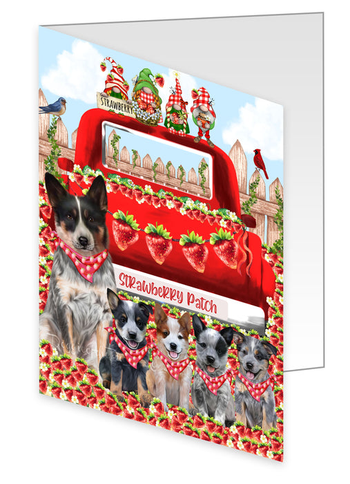 Australian Cattle Greeting Cards & Note Cards with Envelopes: Explore a Variety of Designs, Custom, Invitation Card Multi Pack, Personalized, Gift for Pet and Dog Lovers