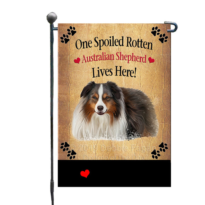Personalized Spoiled Rotten Australian Shepherd Dog GFLG-DOTD-A63097