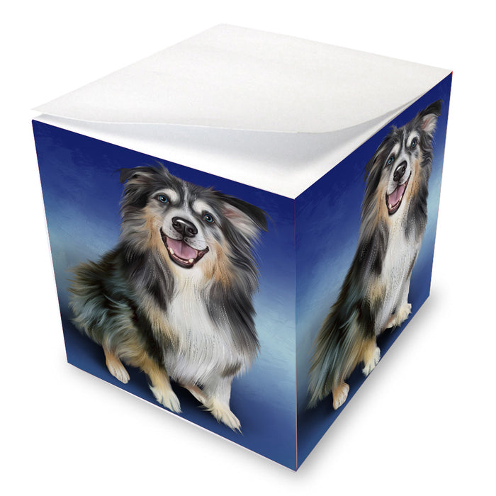 Australian Shepherd Dog Note Cube NOC-DOTD-A57741