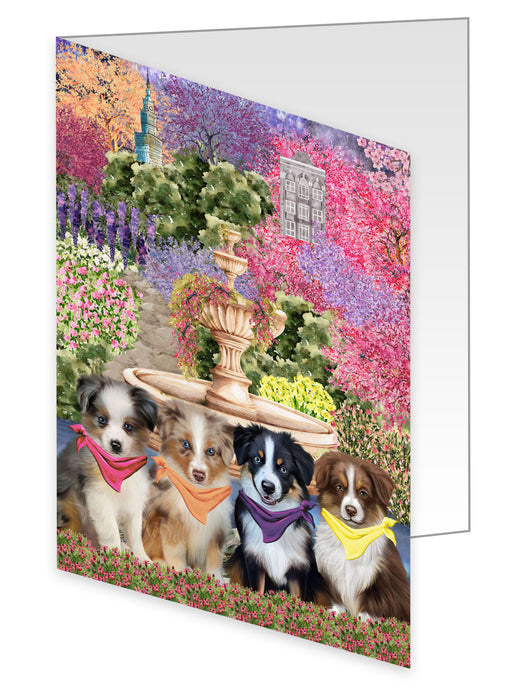 Australian Shepherd Greeting Cards & Note Cards, Explore a Variety of Custom Designs, Personalized, Invitation Card with Envelopes, Gift for Dog and Pet Lovers