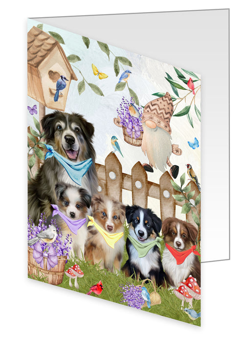 Australian Shepherd Greeting Cards & Note Cards, Explore a Variety of Personalized Designs, Custom, Invitation Card with Envelopes, Dog and Pet Lovers Gift