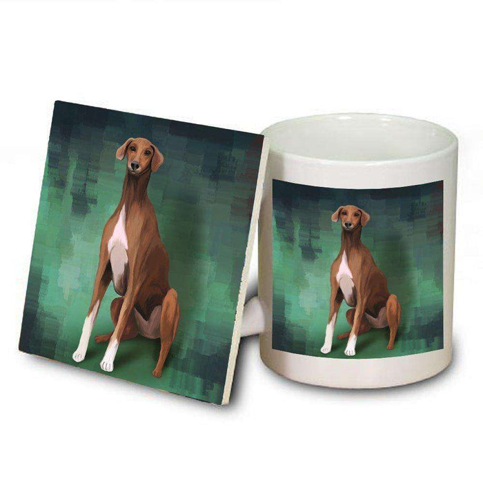 Azawakh Dog Mug and Coaster Set