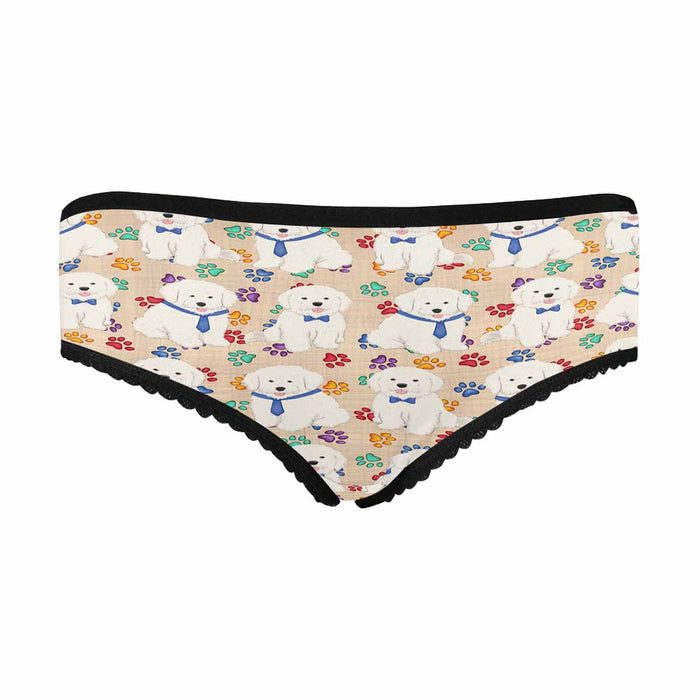 Bichon Frise Dogs Blue  Women&#039;s All Over Print Classic Briefs