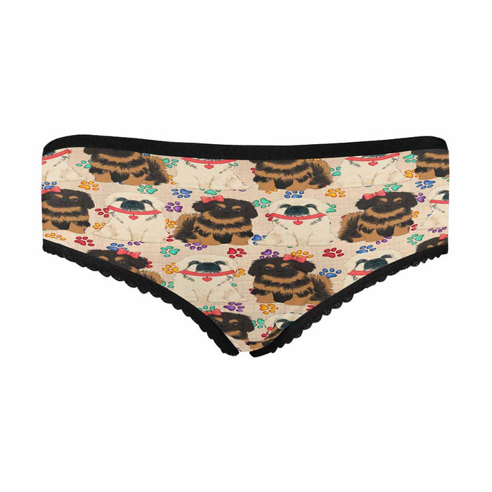 Pekingese Dogs Red  Women&#039;s All Over Print Classic Briefs