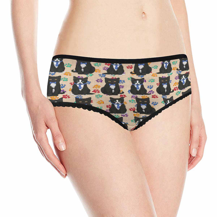 Tuxedo Cats Blue  Women&#039;s All Over Print Classic Briefs