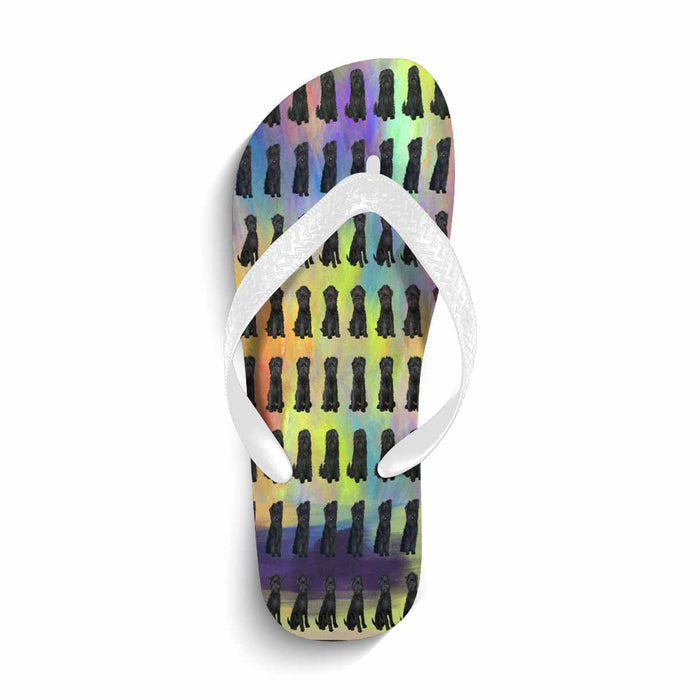 affenpinschers  Flip Flops (For both Men and Women) (Model040)