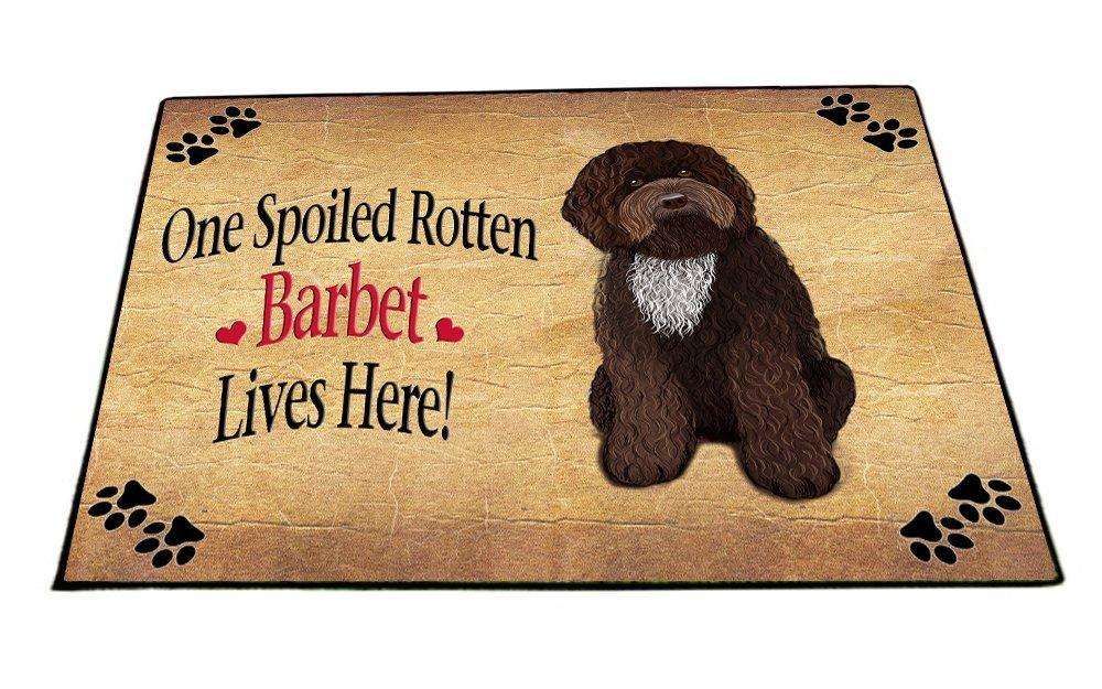 Barbet Spoiled Rotten Dog Indoor/Outdoor Floormat