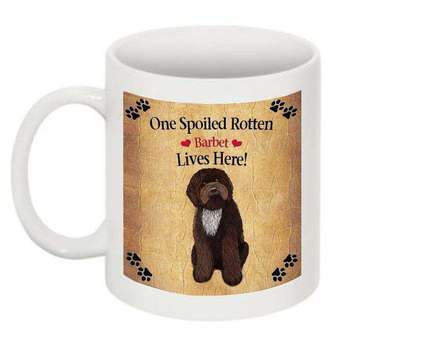 Barbet Spoiled Rotten Dog Mug