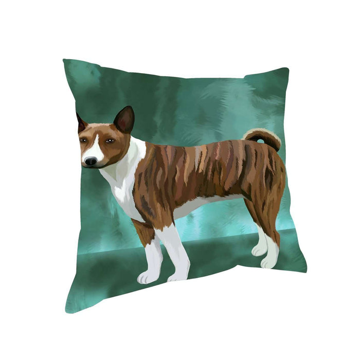 Basenji Dog Throw Pillow