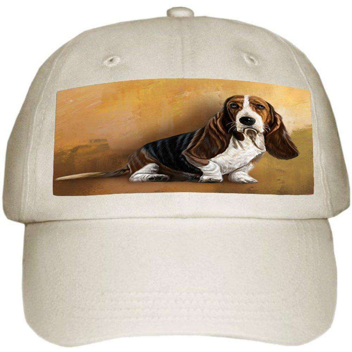 Basset Hound Dog Ball Hat Cap