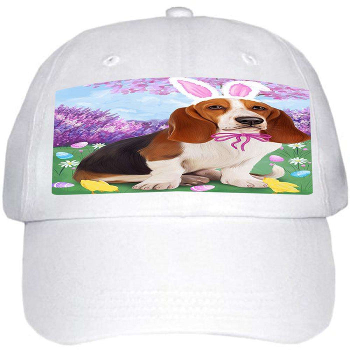 Basset Hound Dog Easter Holiday Ball Hat Cap HAT50856