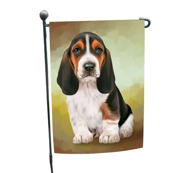 Basset Hound Dog Garden Flag