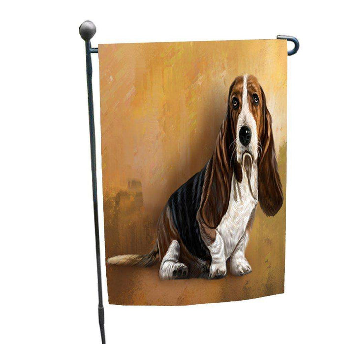 Basset Hound Dog Garden Flag