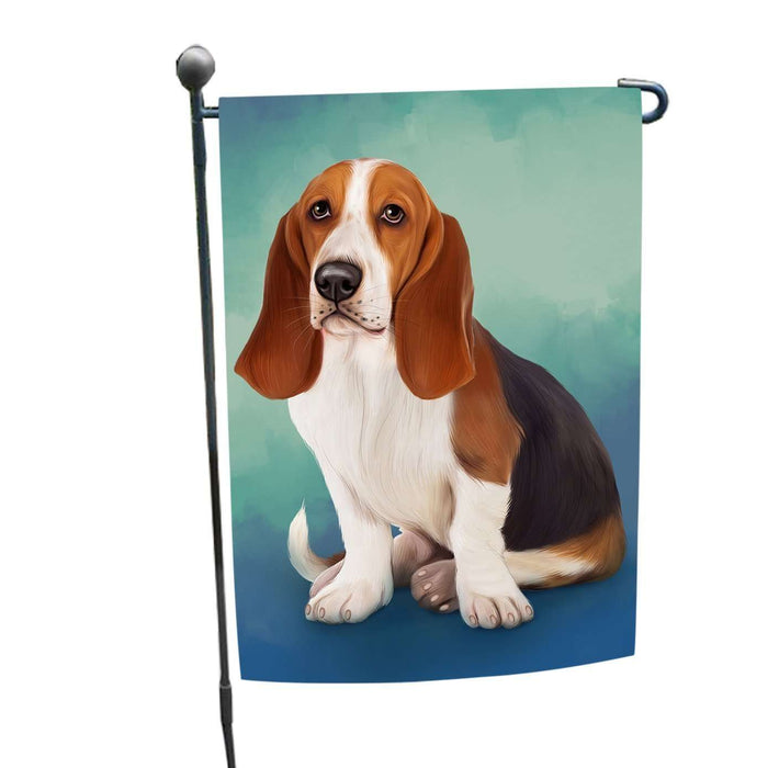 Basset Hound Dog Garden Flag