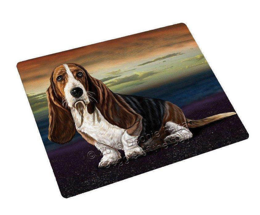 Basset Hound Dog Magnet Mini (3.5" x 2")