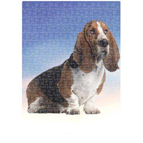 Basset Hound Dog Puzzle 500 Pc. with Photo Tin