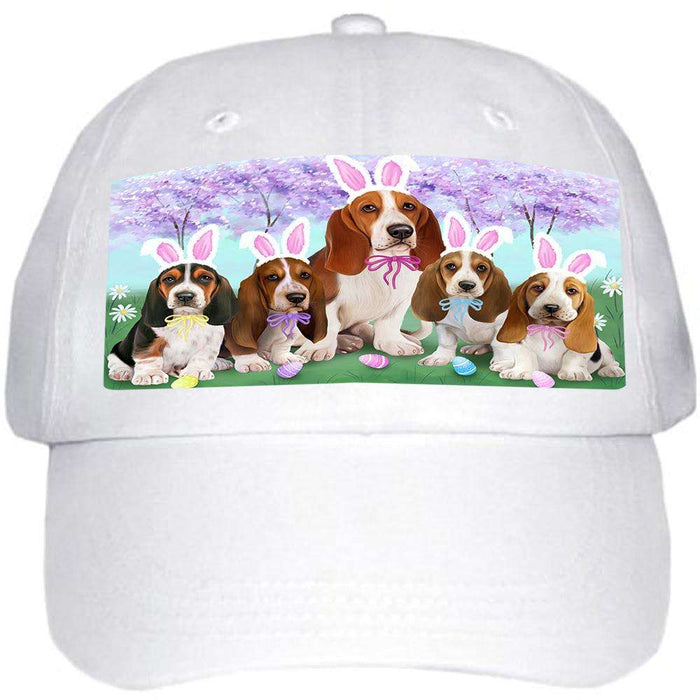 Basset Hounds Dog Easter Holiday Ball Hat Cap HAT51120