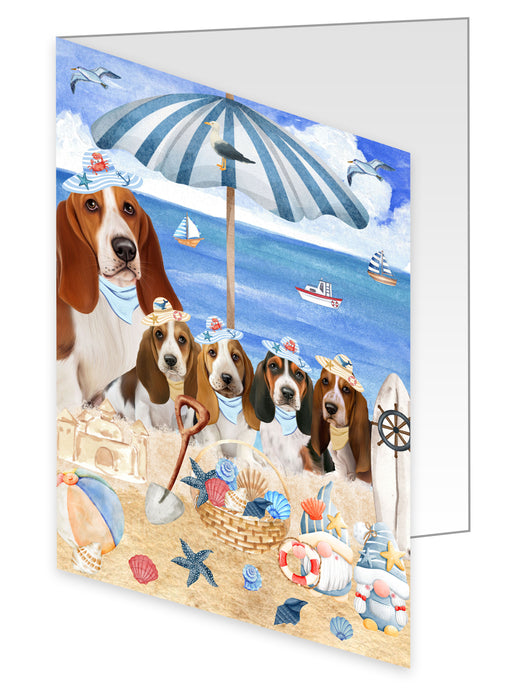 Basset Hound Greeting Cards & Note Cards, Invitation Card with Envelopes Multi Pack, Explore a Variety of Designs, Personalized, Custom, Dog Lover's Gifts
