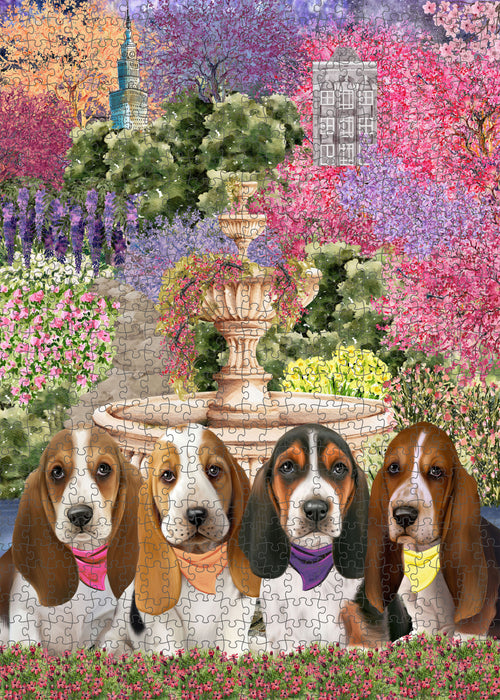 Basset Hound Jigsaw Puzzle for Adult, Explore a Variety of Designs, Interlocking Puzzles Games, Custom and Personalized, Gift for Dog and Pet Lovers