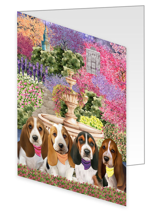 Basset Hound Greeting Cards & Note Cards, Invitation Card with Envelopes Multi Pack, Explore a Variety of Designs, Personalized, Custom, Dog Lover's Gifts