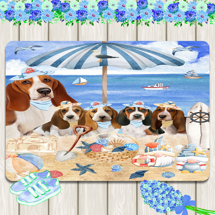 Basset Hound Area Rug and Runner: Explore a Variety of Designs, Personalized, Custom, Halloween Indoor Floor Carpet Rugs for Home and Living Room, Pet Gift for Dog Lovers