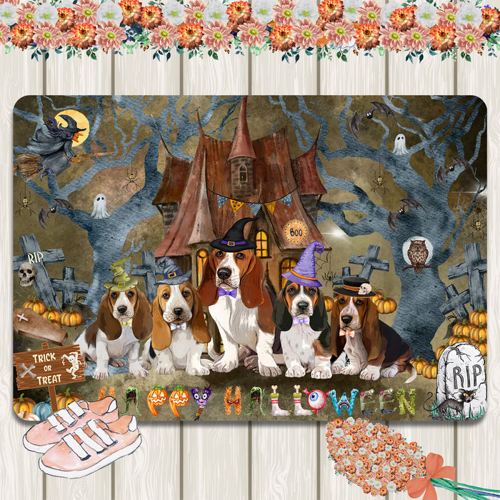 Basset Hound Area Rug and Runner: Explore a Variety of Personalized Designs, Custom, Indoor Rugs Floor Carpet for Living Room and Home, Pet Gift for Dog Lovers