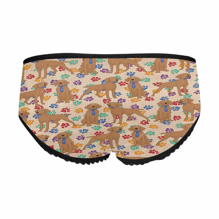 Vizsla Dogs Blue  Women&#039;s All Over Print Classic Briefs