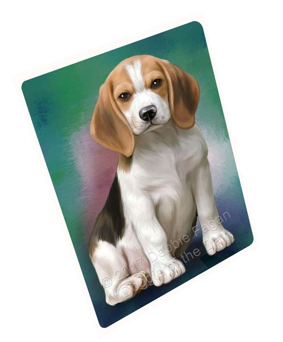 Beagle Dog Art Portrait Print Woven Throw Sherpa Plush Fleece Blanket