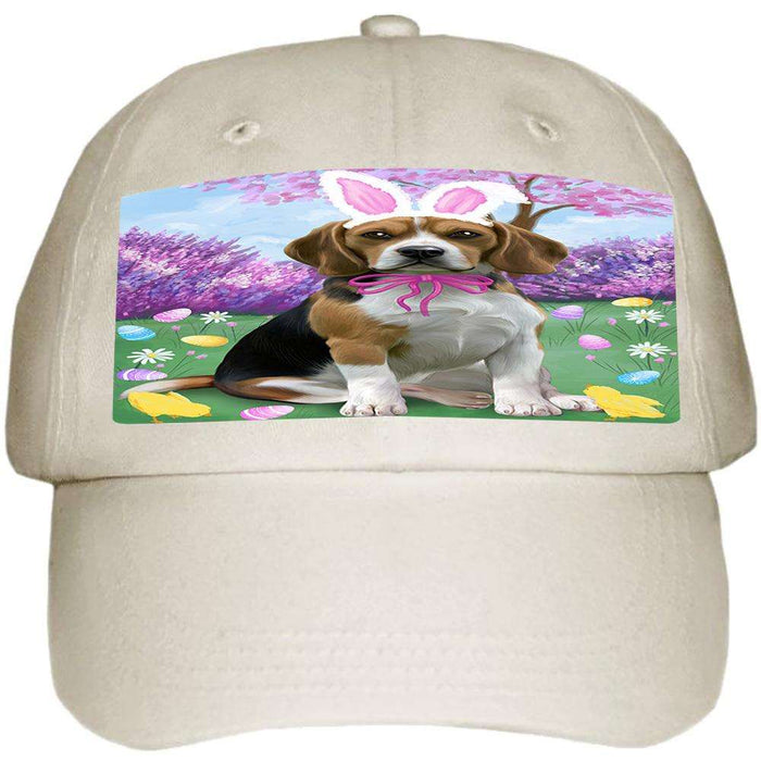 Beagle Dog Easter Holiday Ball Hat Cap HAT50865