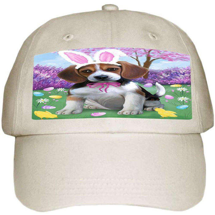 Beagle Dog Easter Holiday Ball Hat Cap HAT50868
