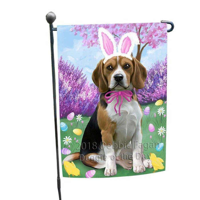 Beagle Dog Easter Holiday Garden Flag GFLG48953