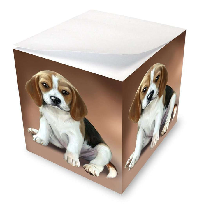 Beagle Dog Note Cube