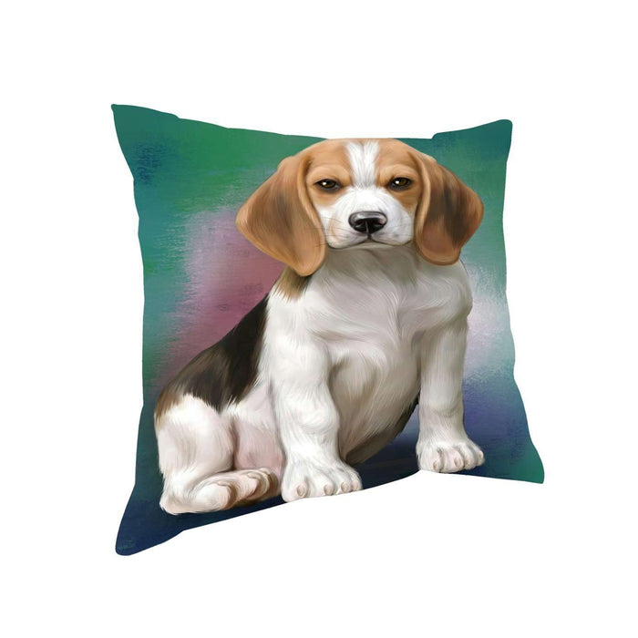 Beagle Dog Throw Pillow