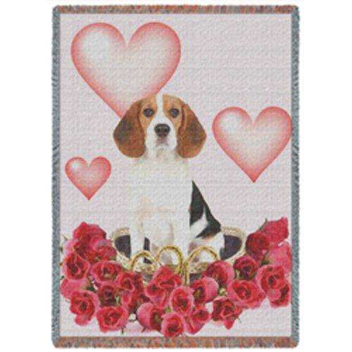 Beagle Woven Throw Blanket 54 x 38