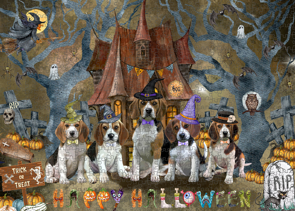 Beagle Jigsaw Puzzle: Explore a Variety of Personalized Designs, Interlocking Puzzles Games for Adult, Custom, Dog Lover's Gifts