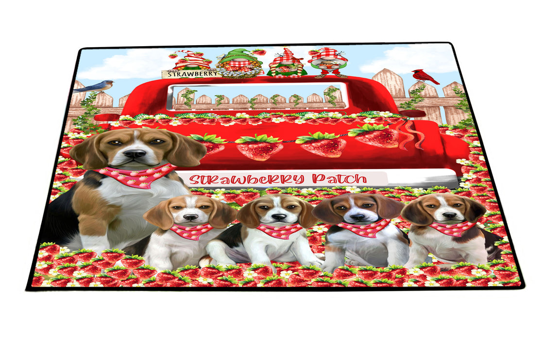 Beagle Floor Mat, Non-Slip Door Mats for Indoor and Outdoor, Custom, Explore a Variety of Personalized Designs, Dog Gift for Pet Lovers